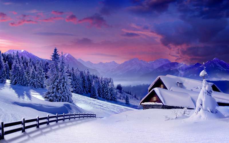 2 Winter Nature Wallpaper