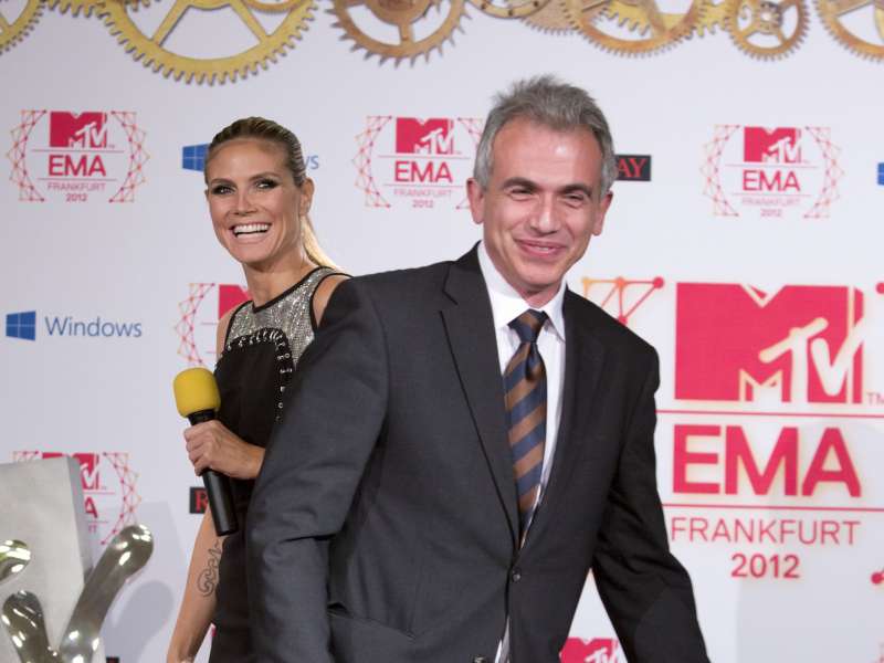 Heidi Klum2 MTV European Music Awards Photocall In Frankfurt Wallpaper