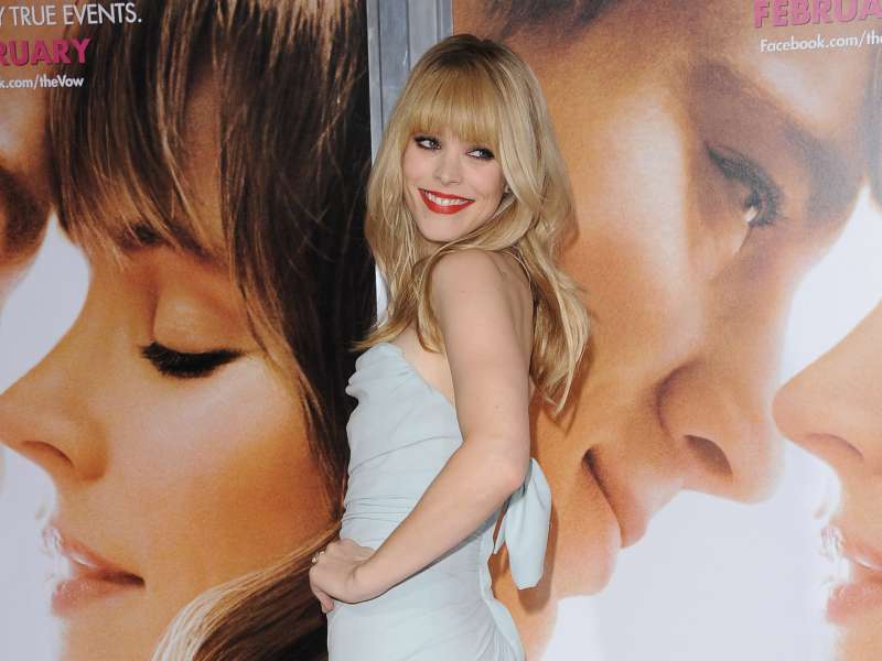 Rachel McAdams At Vow Premiere In Los Angeles Wallpaper