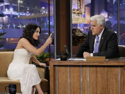 Vanessa Hudgens At Tonight Show With Jay Leno